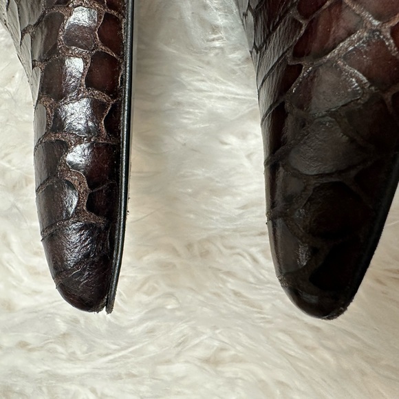 Charles David “Loyal” Snakeskin Heels - Picture 3 of 7